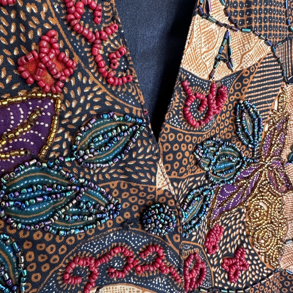 OK-SAM II Beaded Vest 3X